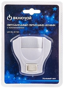 Светильник-ночник LM-NL-01 1W с выключателем 